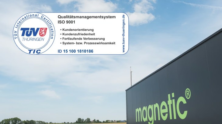 magnetic GmbH & Co. KG – ISO 9001 mit System